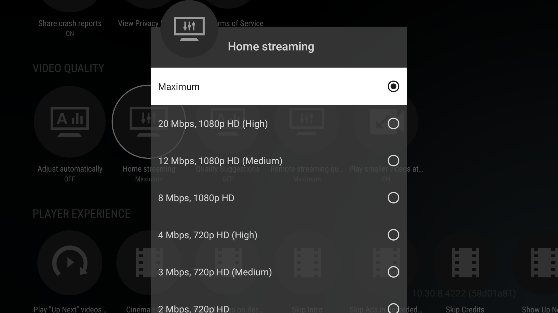 Home Streaming: Maximum